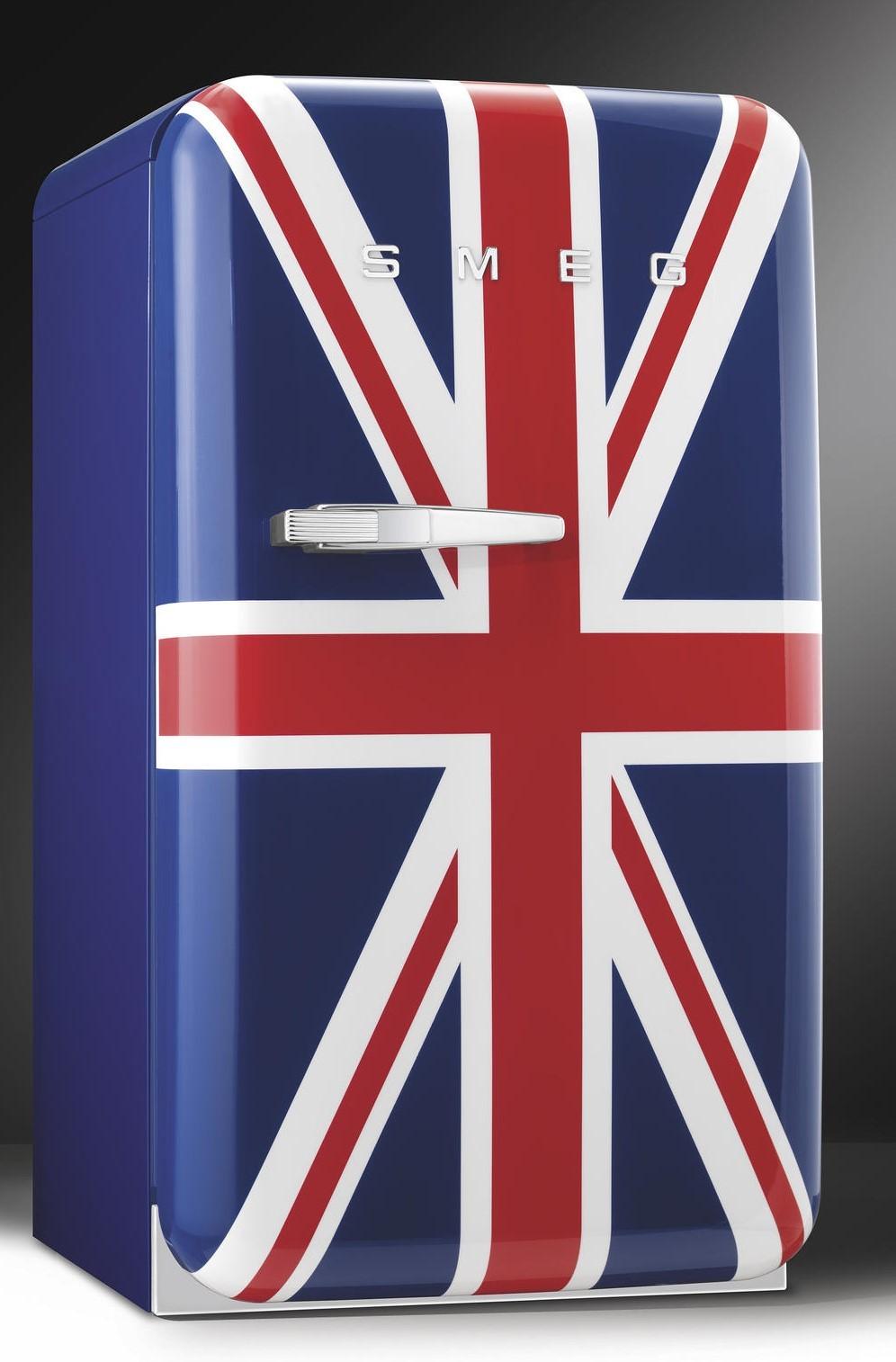 Chladnička minibar 50´s Retro Style FAB5 R, 34l, pravostranné otváranie, čierna