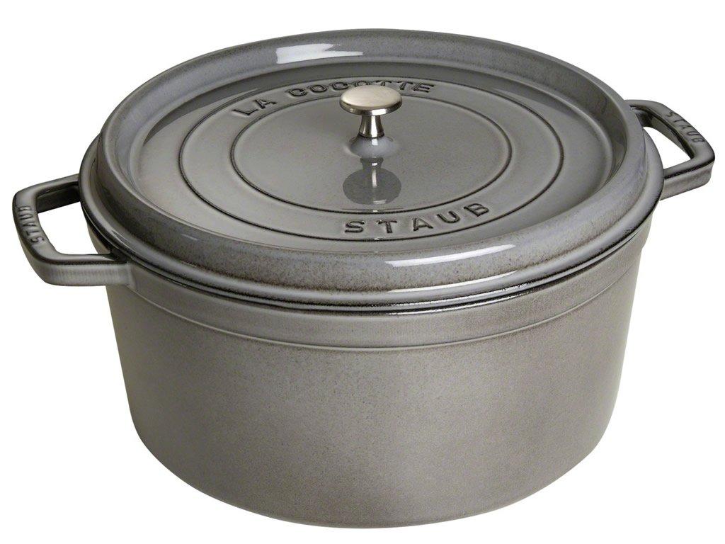 Liatinový hrniec s pokrievkou Cocotte, tmavomodrá, 30 cm / 8,35 l