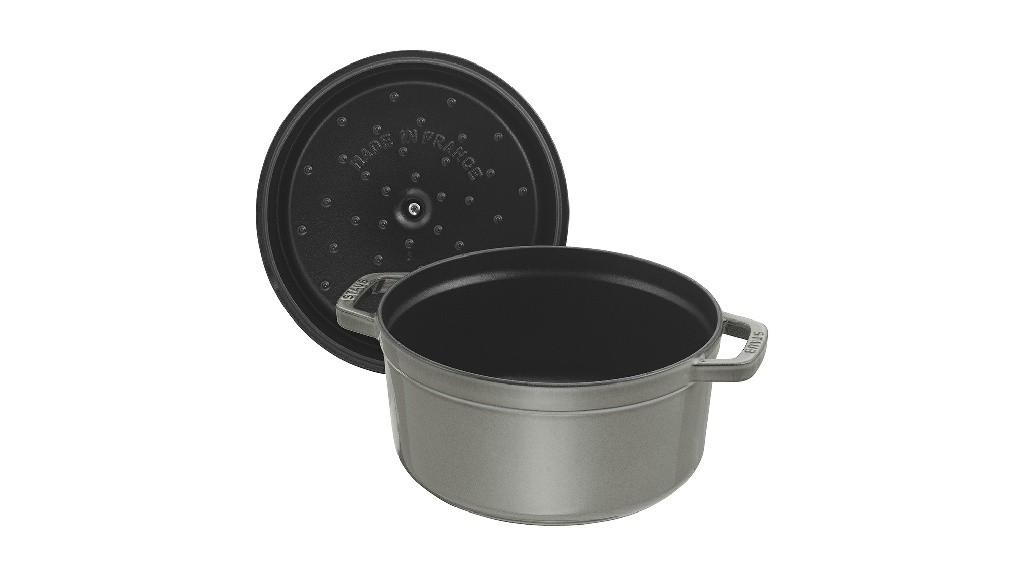 Liatinový hrniec s pokrievkou Cocotte, tmavomodrá, 30 cm / 8,35 l