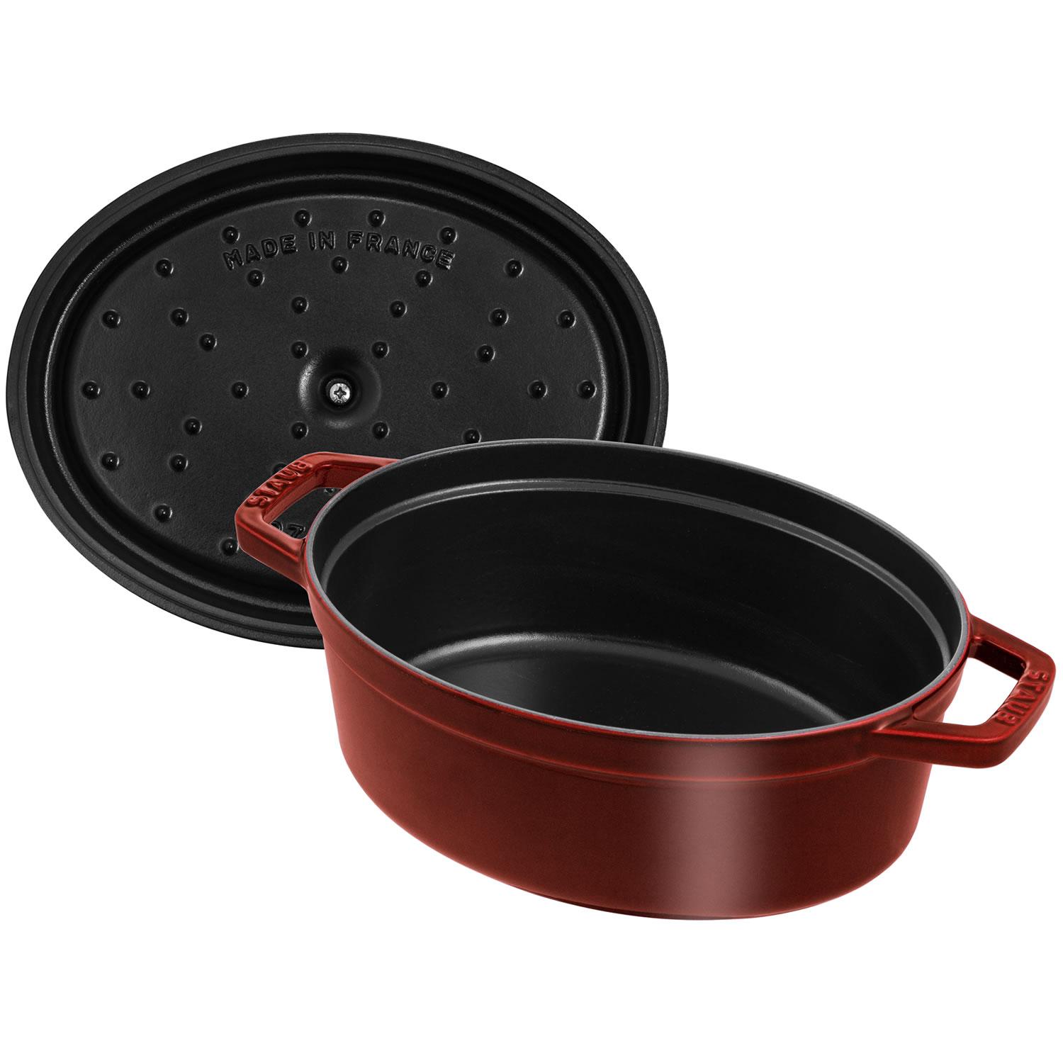 Oválny liatinový hrniec s pokrievkou Cocotte, 27 cm / 3,2 l