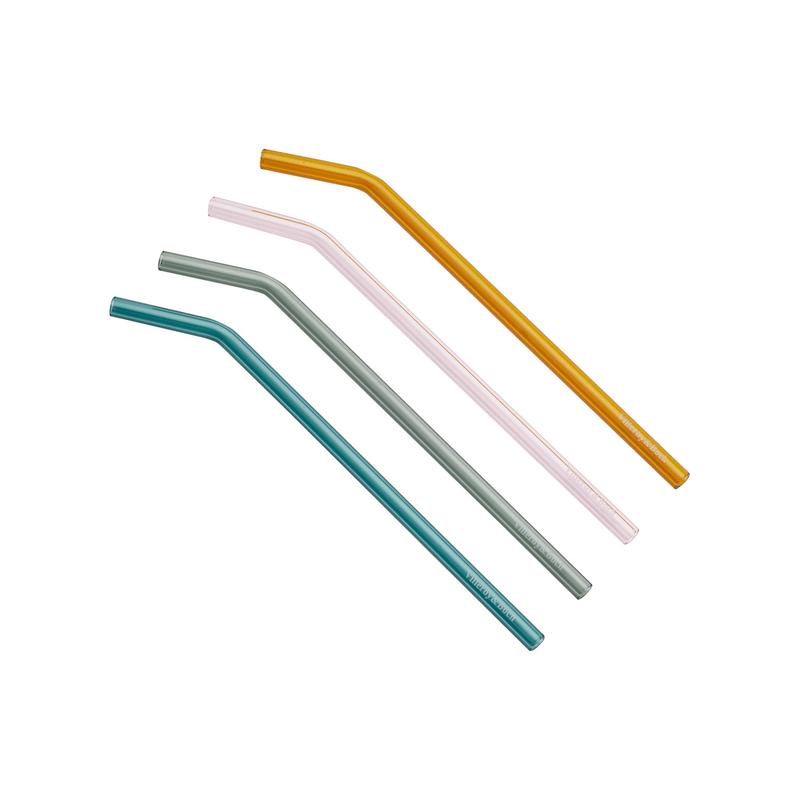 V&B Artes.H&C.Bev. Skleněné brčka set 4 ks. (EOL)