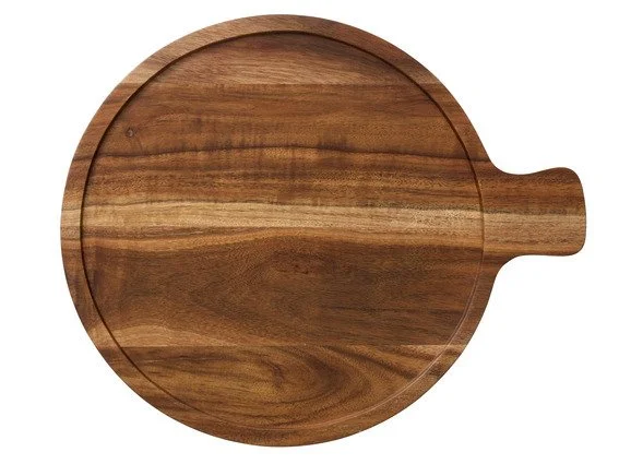 Artesano Original drevený podnos / vrchnák na misu na šalát, 24 cm