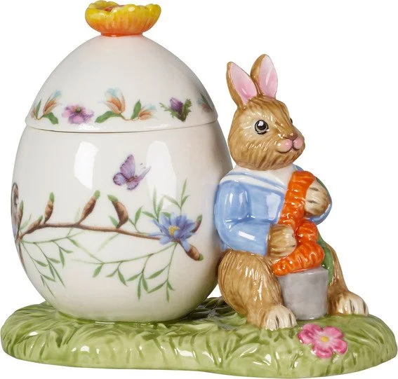 Bunny Tales porcelánová nádoba v tvare kraslice so zajačikom Maxom