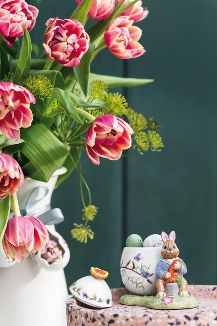 Bunny Tales porcelánová nádoba v tvare kraslice so zajačikom Maxom