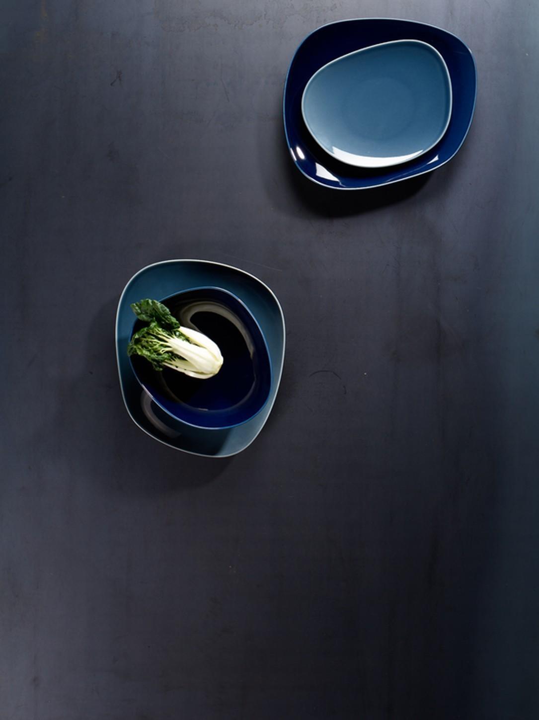 V&B Like Organic Dark Blue jídelní talíř (EOL)