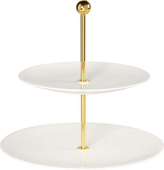 MetroChic blanc Gifts porcelánový etažér