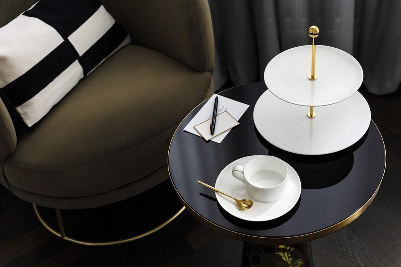 MetroChic blanc Gifts porcelánový etažér