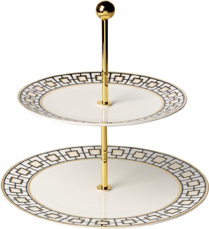 MetroChic porcelánový etažér