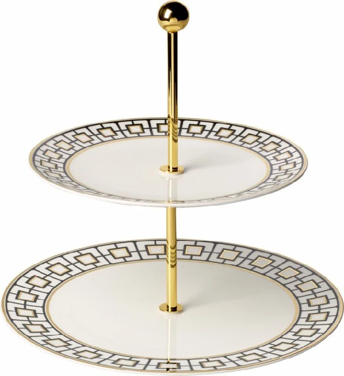 MetroChic porcelánový etažér