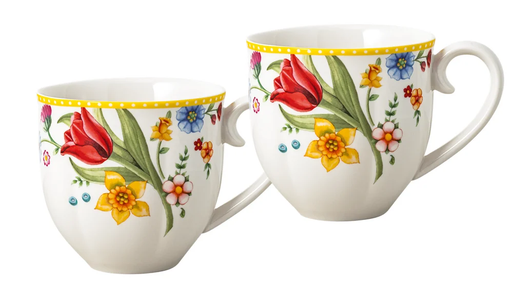 V&B Spring Awaken. Hrnky set, 2ks