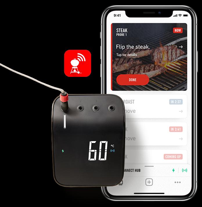 Connect smart grilling HUB