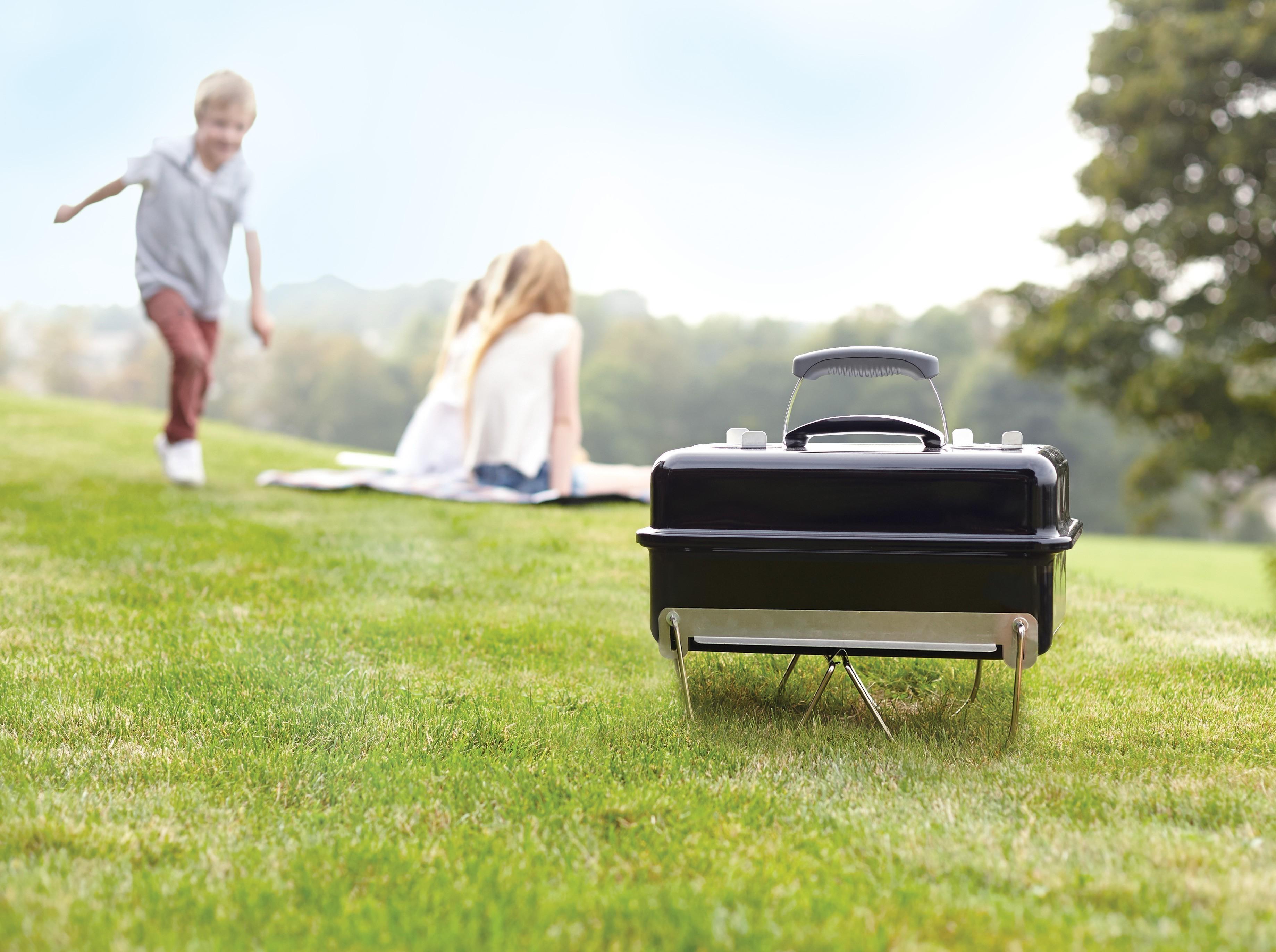 Weber Go-Anywhere na dřevěné uhlí Black (černý) (EOL)