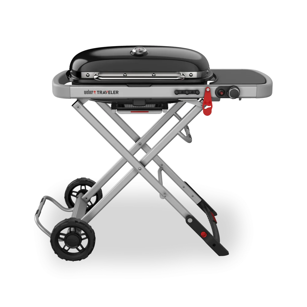 Plynový gril Traveler, čierny