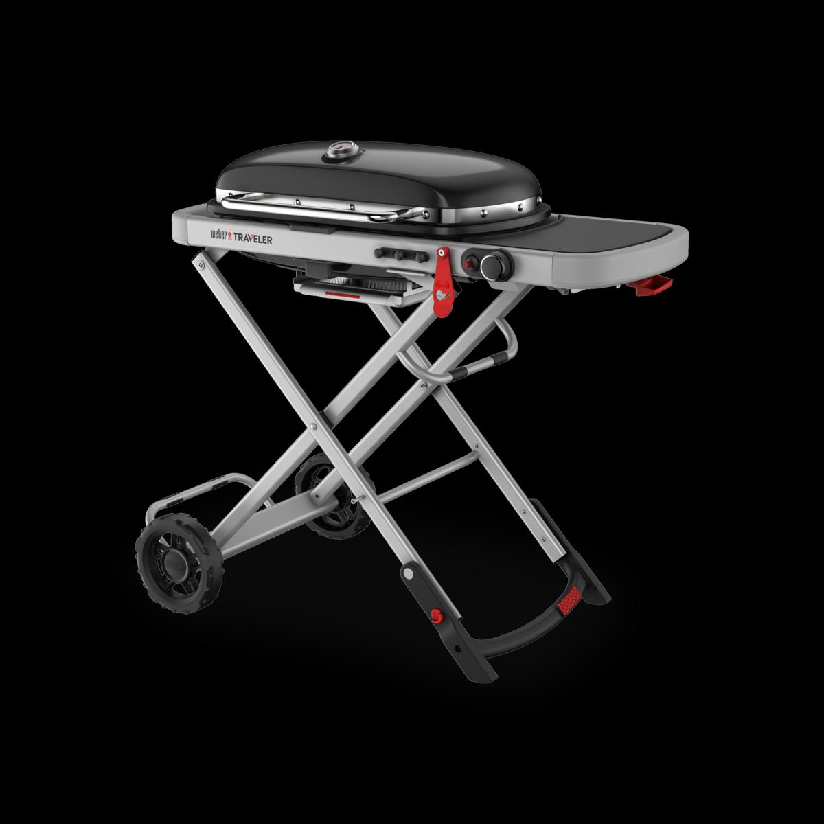 Plynový gril Traveler, čierny