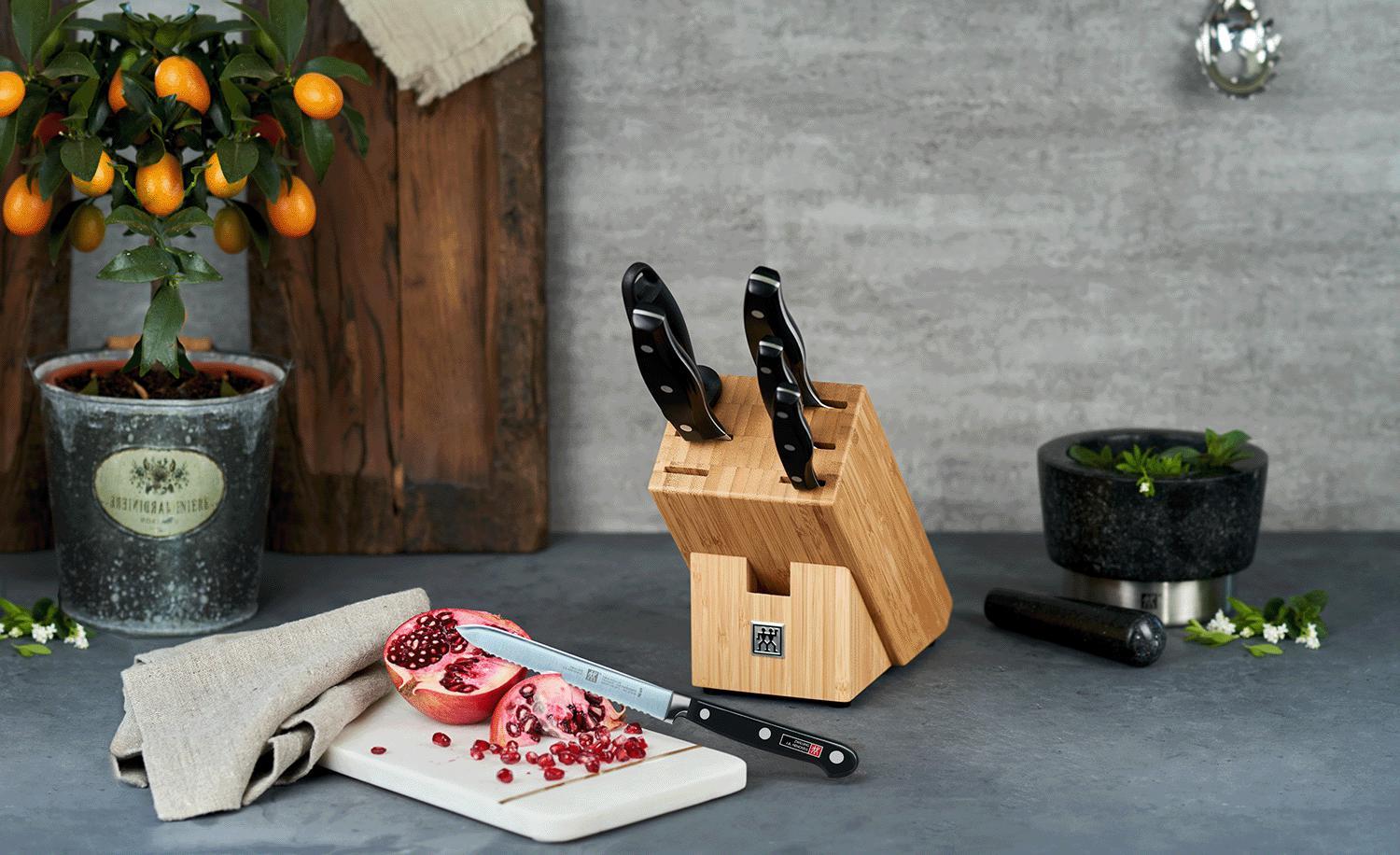 Professional “S" blok s nožmi, 7 ks