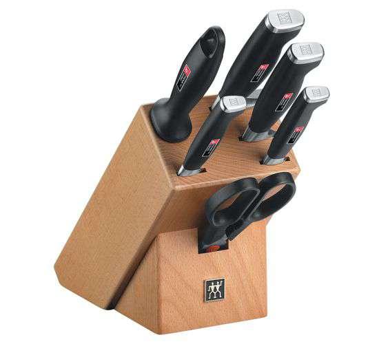 Zwilling TWIN Four Star II blok s noži 7 ks buk 30x11,5x26 cm (EOL)