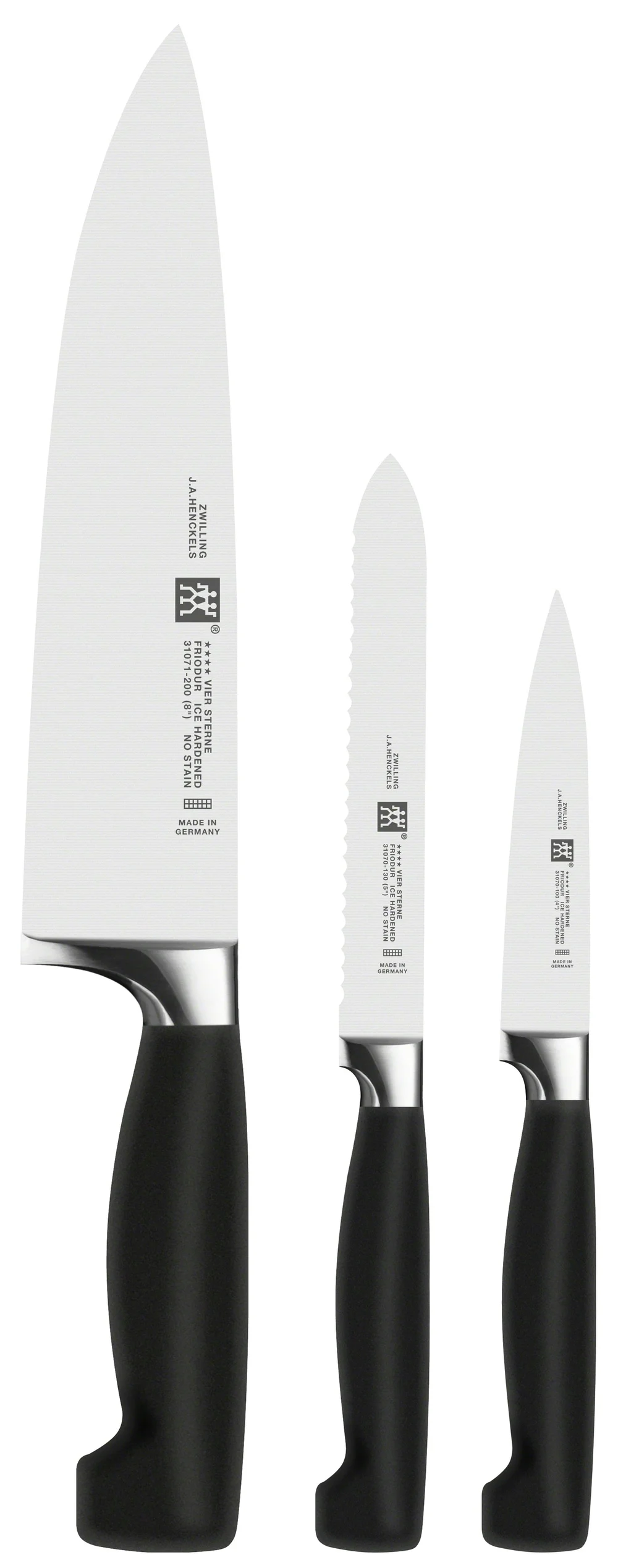 Zwilling TWIN Four Star set nožů 3 ks (31071-200,31070-130,31070-100)