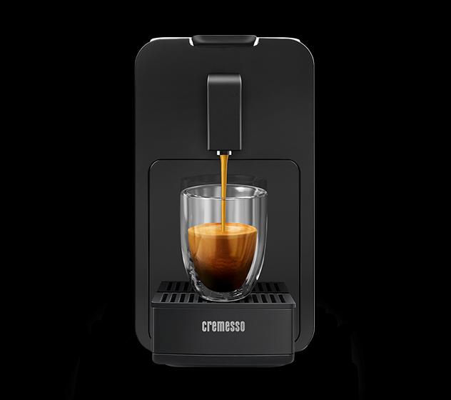 Kávovar na kapsule Viva Elegante, matná strieborná