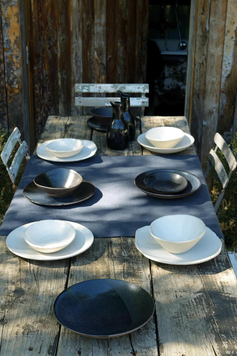 Jars Wabi váza 16x17cm matná černá