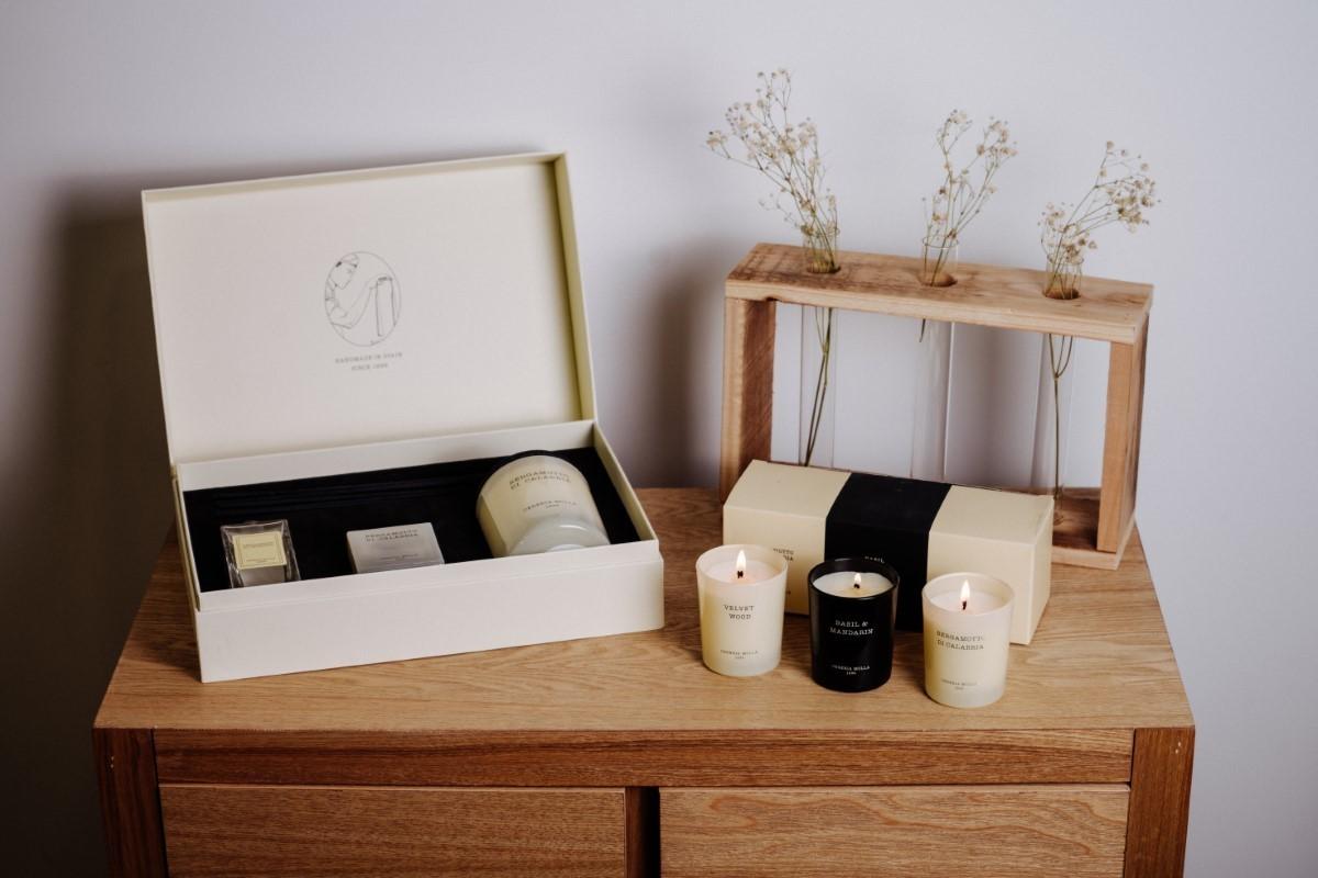 CERERIA MOLLA Large difuzér Tuberose & Jasmine 0,5l krémový (EOL)