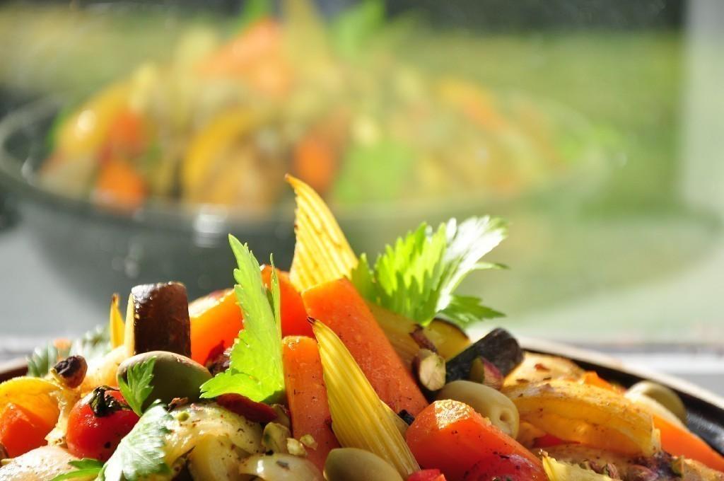 EH Flame tajine 27 x 20 cm temně modrá Belle Ille (EOL)