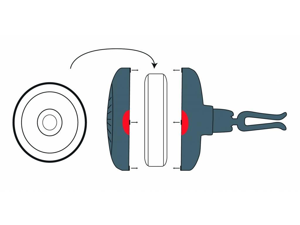 Vôňa do auta Duality Čierna Angelika