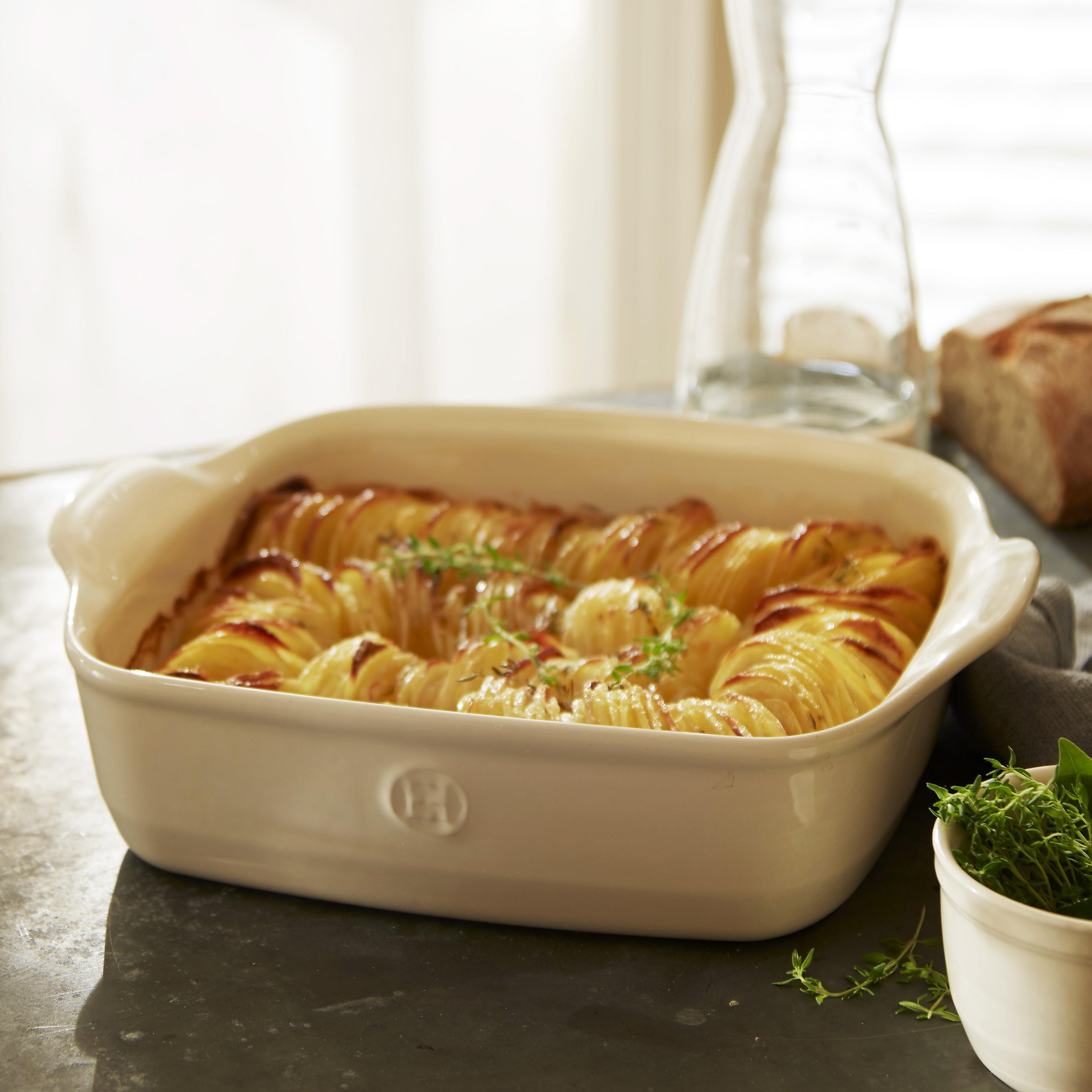 EH Ultime zapékací mísa čtvercová 28 x 24 cm oranžová Toscane (EOL)