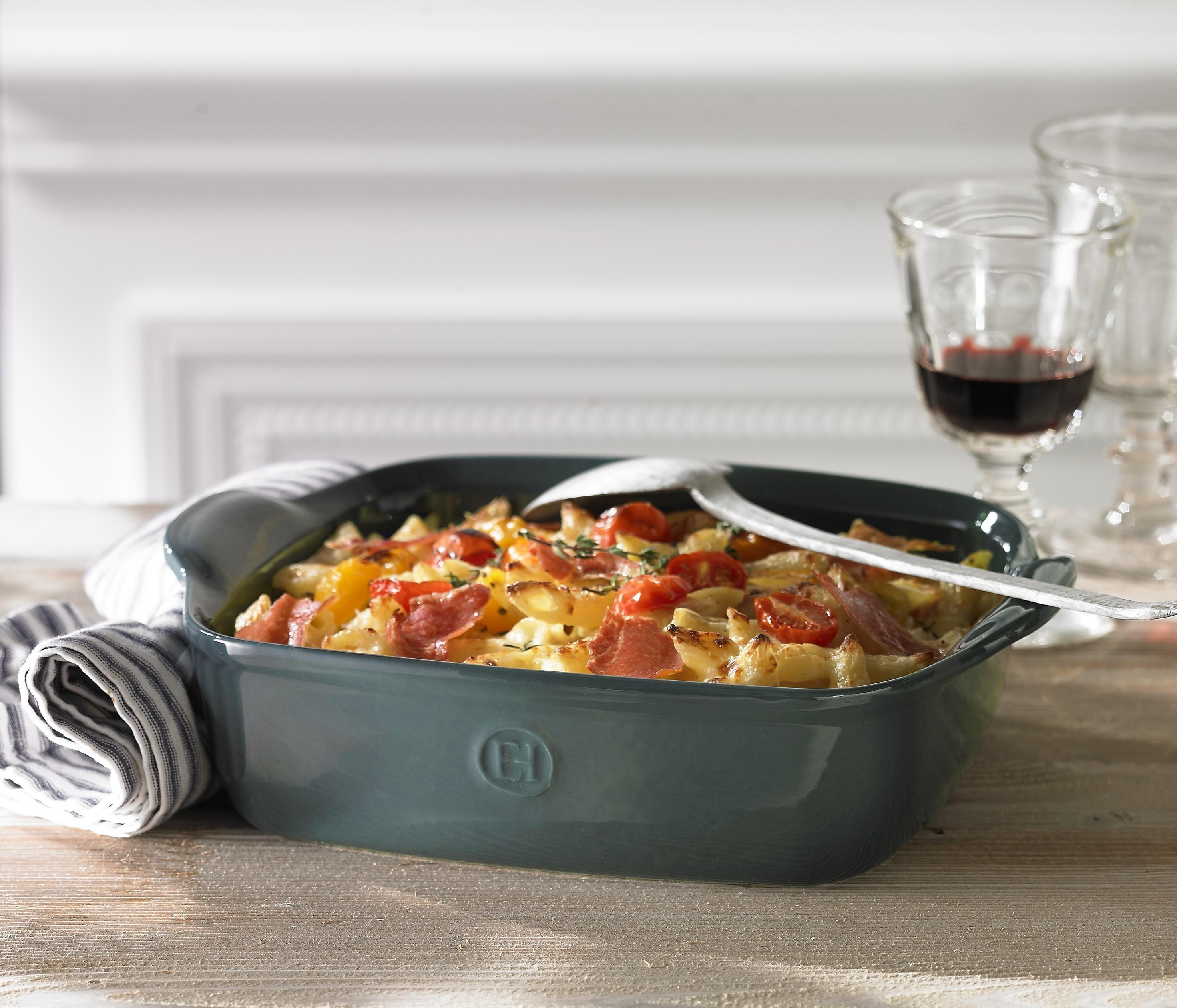 EH Ultime zapékací mísa čtvercová 28 x 24 cm oranžová Toscane (EOL)