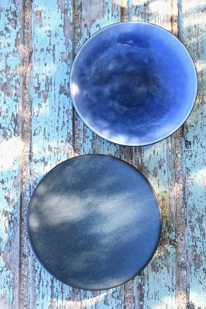 Jars Tourron polévkový talíř 19cm modrý len