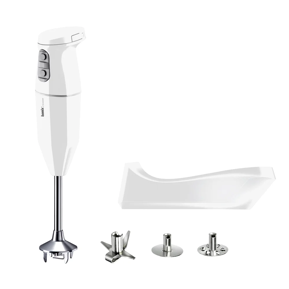 Bezdrôtový tyčový mixér Cordless Plus, biela
