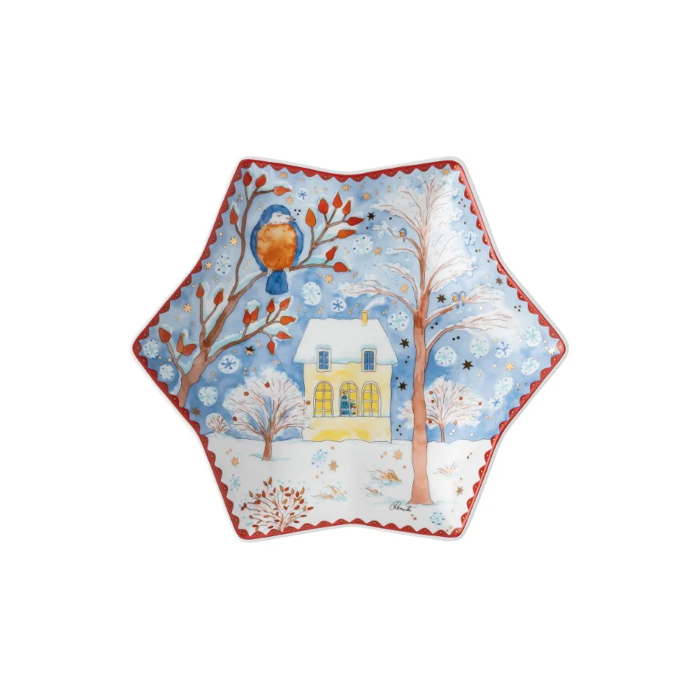 RS Christmas 2022 Talíř ve tvaru hvězdy 24 cm (EOL)