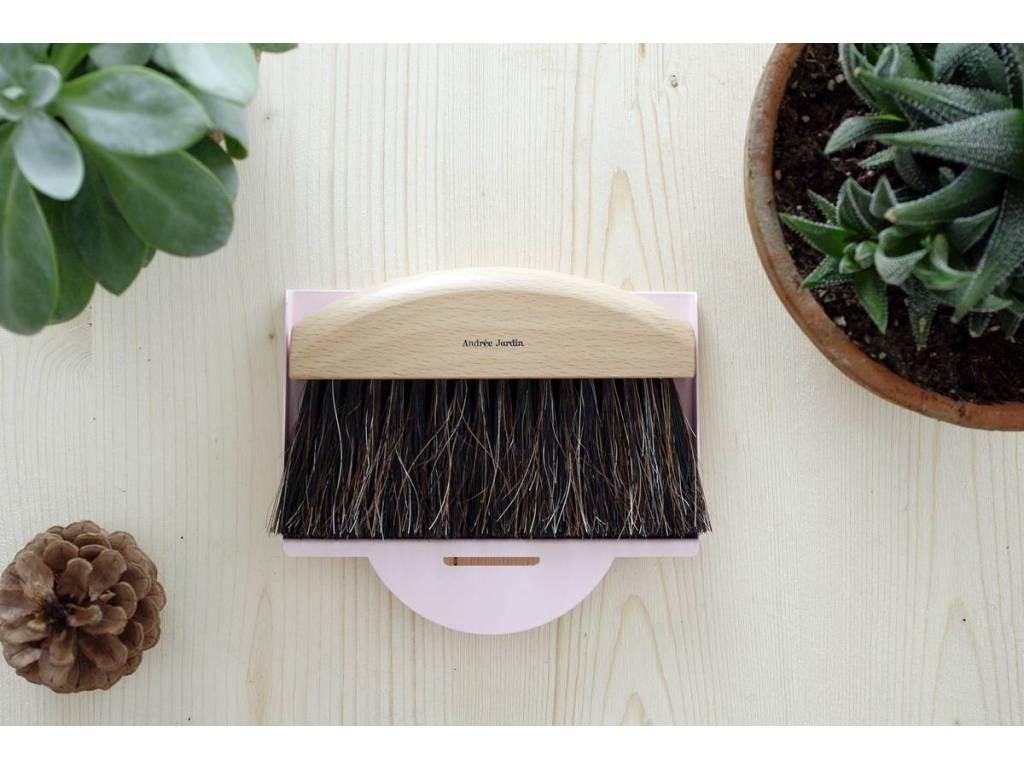 Andree Jardin lopatka a smetáček na drobný odpad 15cm růžová (EOL)