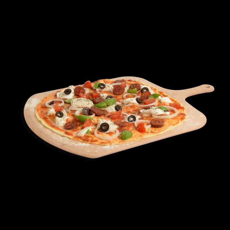 Lopatka na pizzu s rukoväťou, 48 x 33 cm