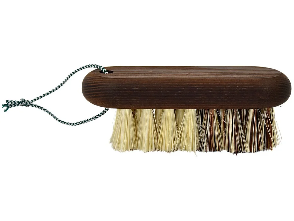 Drevená kefa na zeleninu, 12 cm, jaseň