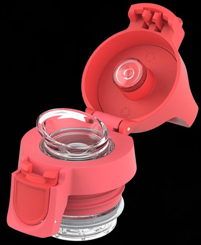 Nerezová termoska Hot & Cold ONE, 0,55 l, červená