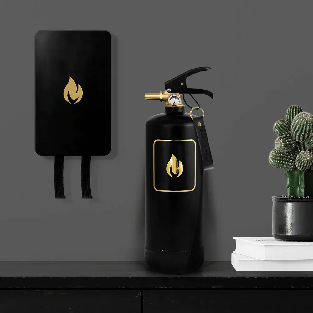 NFL Hasicí přístroj, 2 kg, černá zlatá  (EOL)