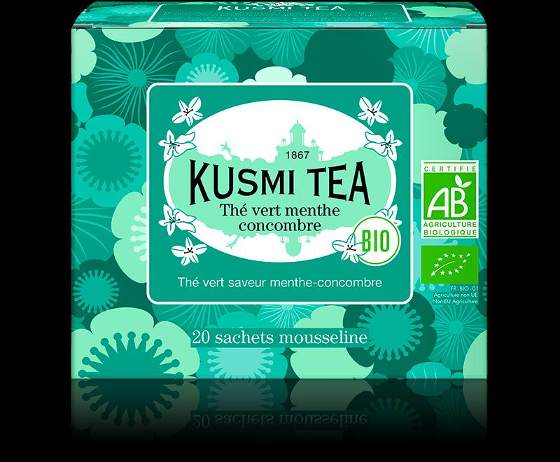 KUSMI TEA Organic Cucumber Mint 21105