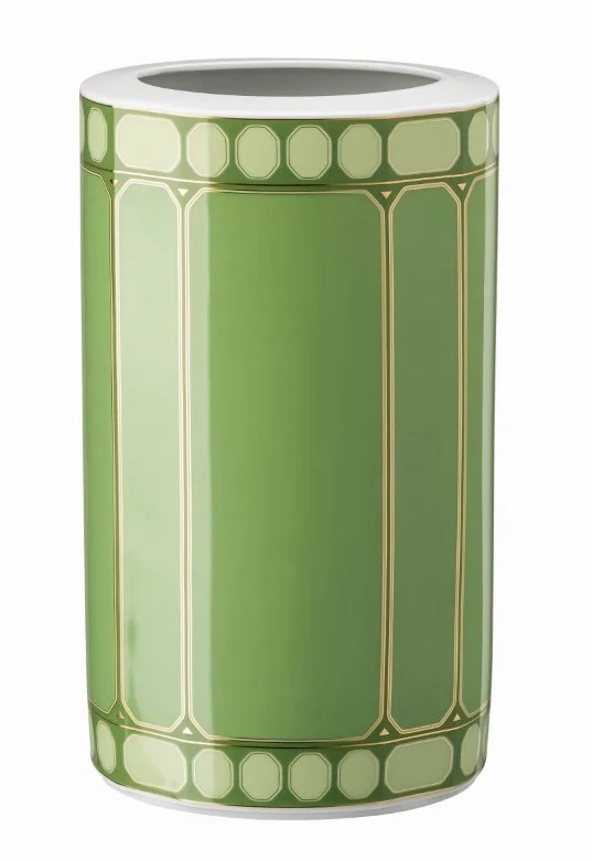 Porcelánová váza Swarovski Signum Fern, 27cm