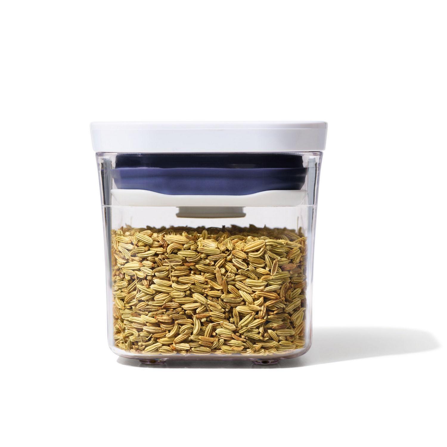 OXO POP UP dóza na potraviny 0,2 l čtverec mini ( EOL) (EOL)