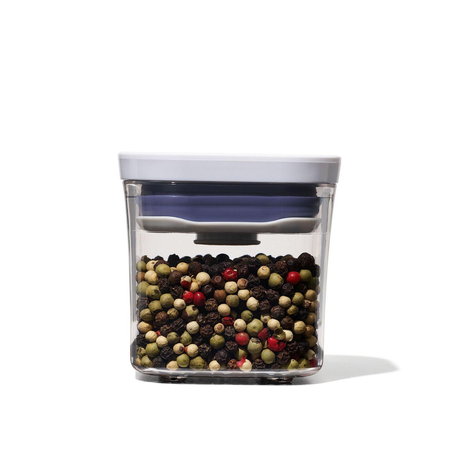 OXO POP UP dóza na potraviny 0,2 l čtverec mini ( EOL) (EOL)