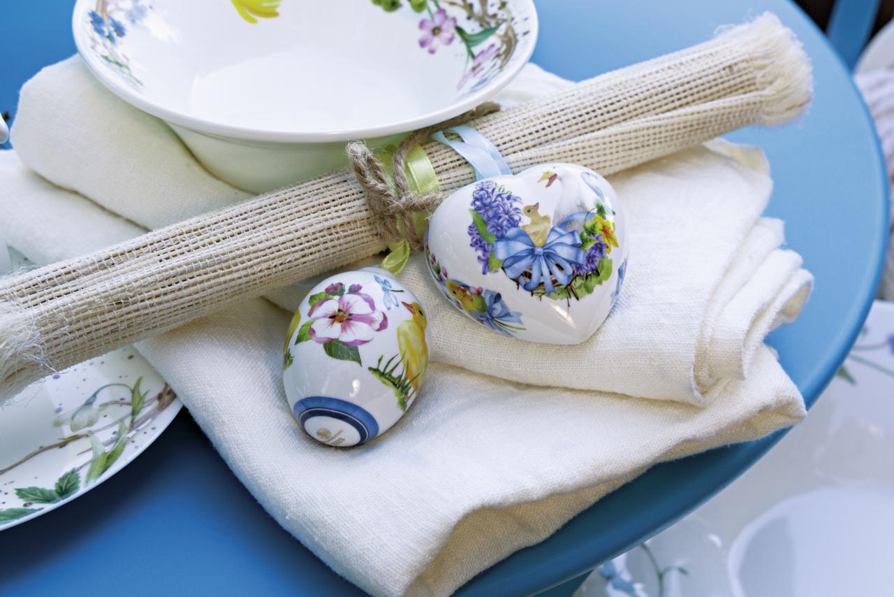 RS Porcelain egg Ozdoba velikono&#x10D;n&#xED; 4,5 cm (EOL)