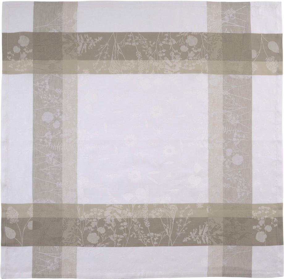 Obrus ​​Letitia, 150 x 250 cm, béžová/biela