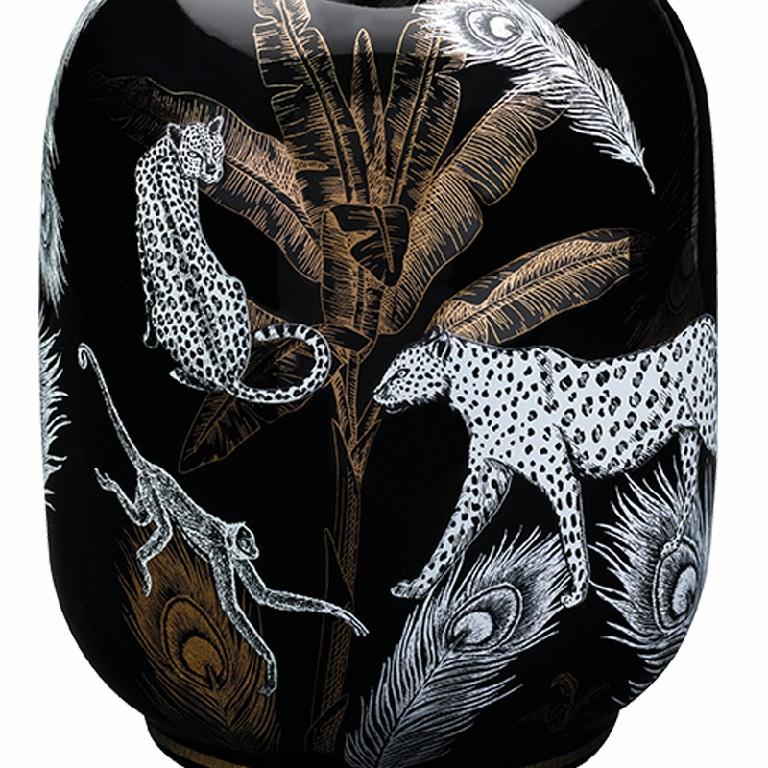 Porcelánová katalytická lampa Jungle