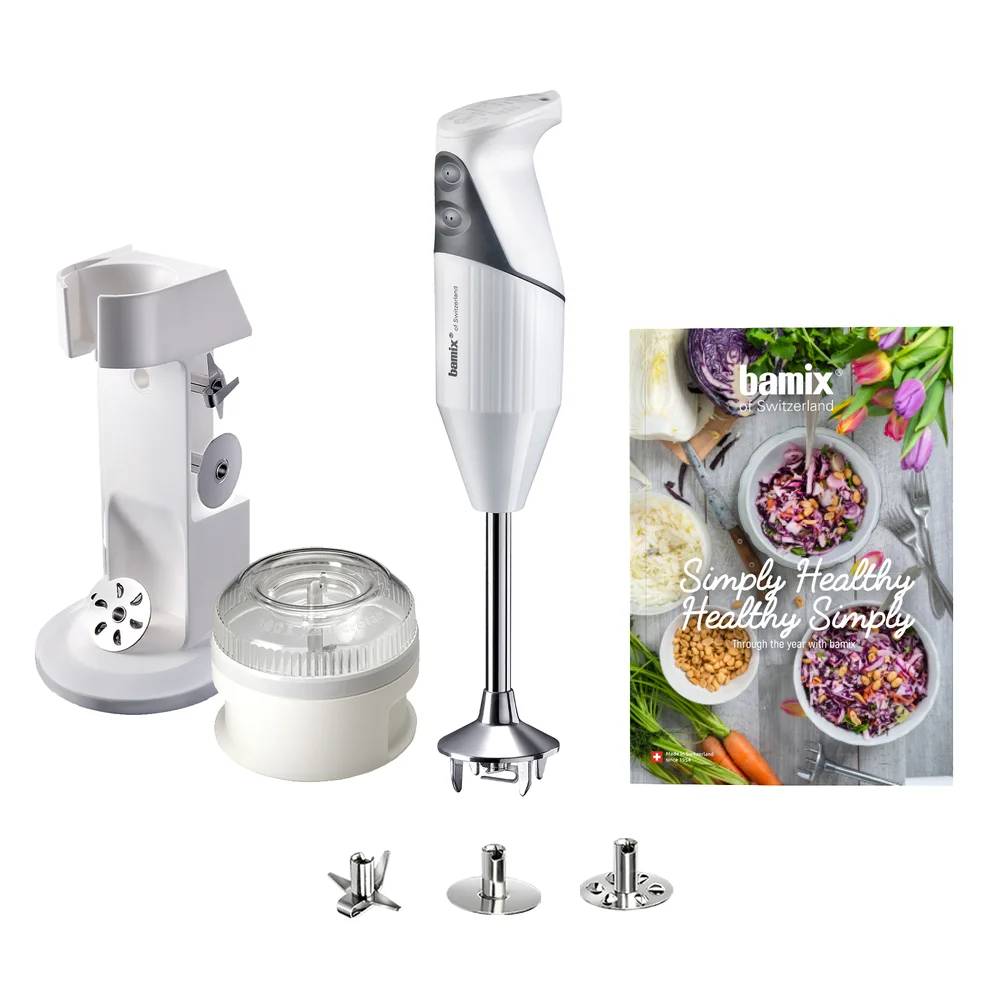 Tyčový mixér Simply Healthy 200 W, biela