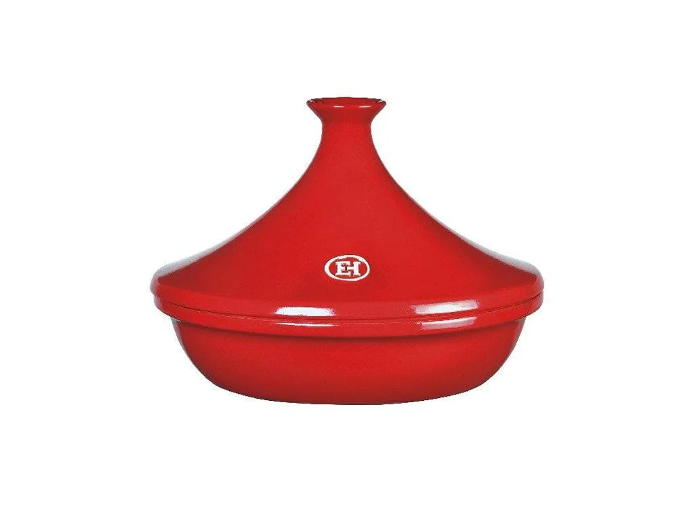 Keramický hrniec tajine Flame, Ø 27 cm, granátová