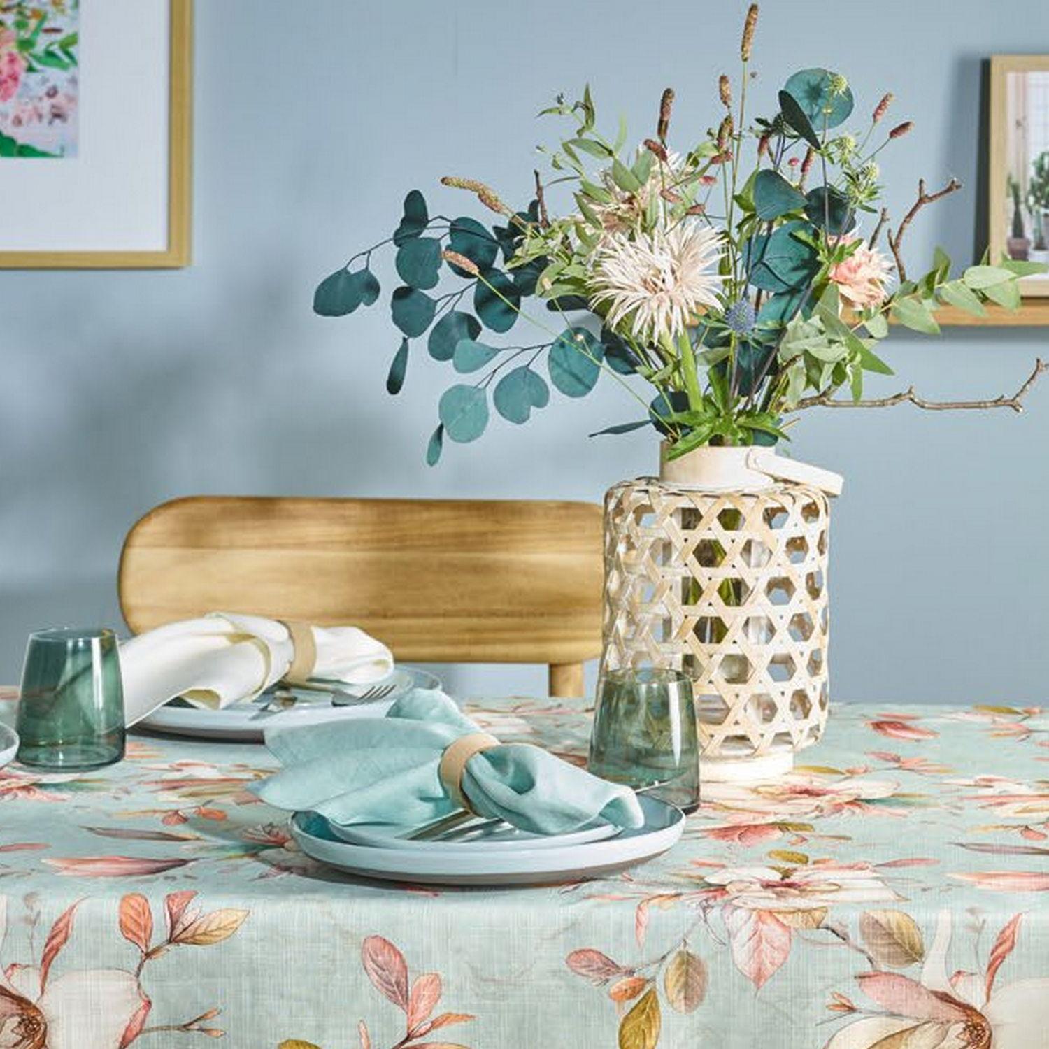 Obrus Linnen, 135 x 170 cm, soft mint