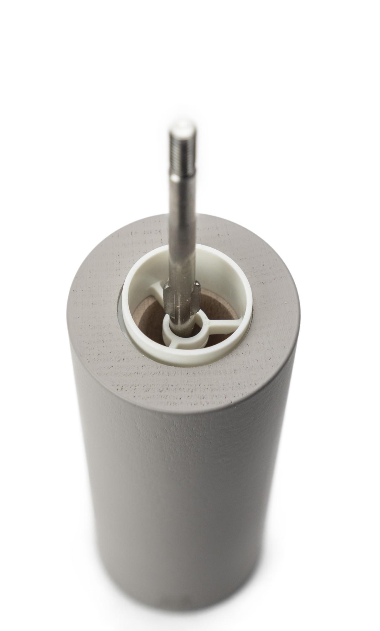 Mlynček na soľ Boreal, 21 cm, svetlosivá