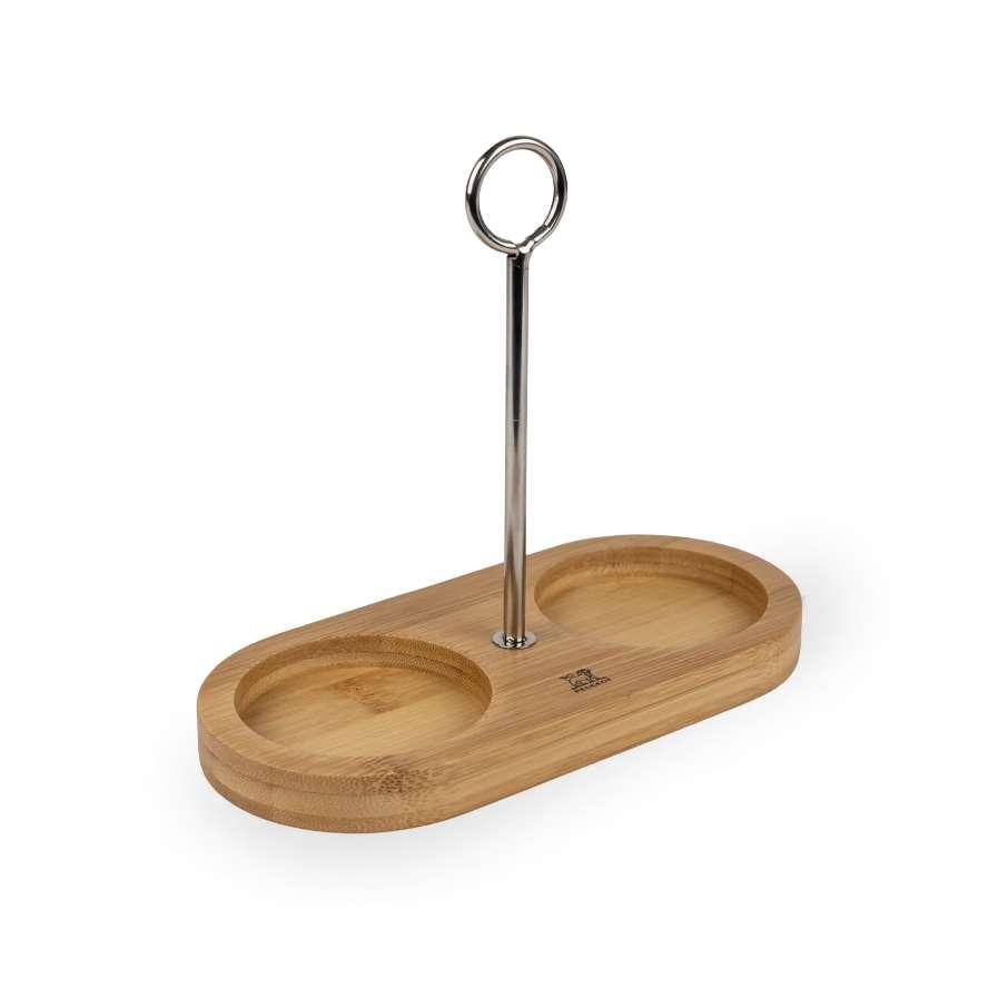 Bambusový stojanček na mlynčeky s rukoväťou Linéa