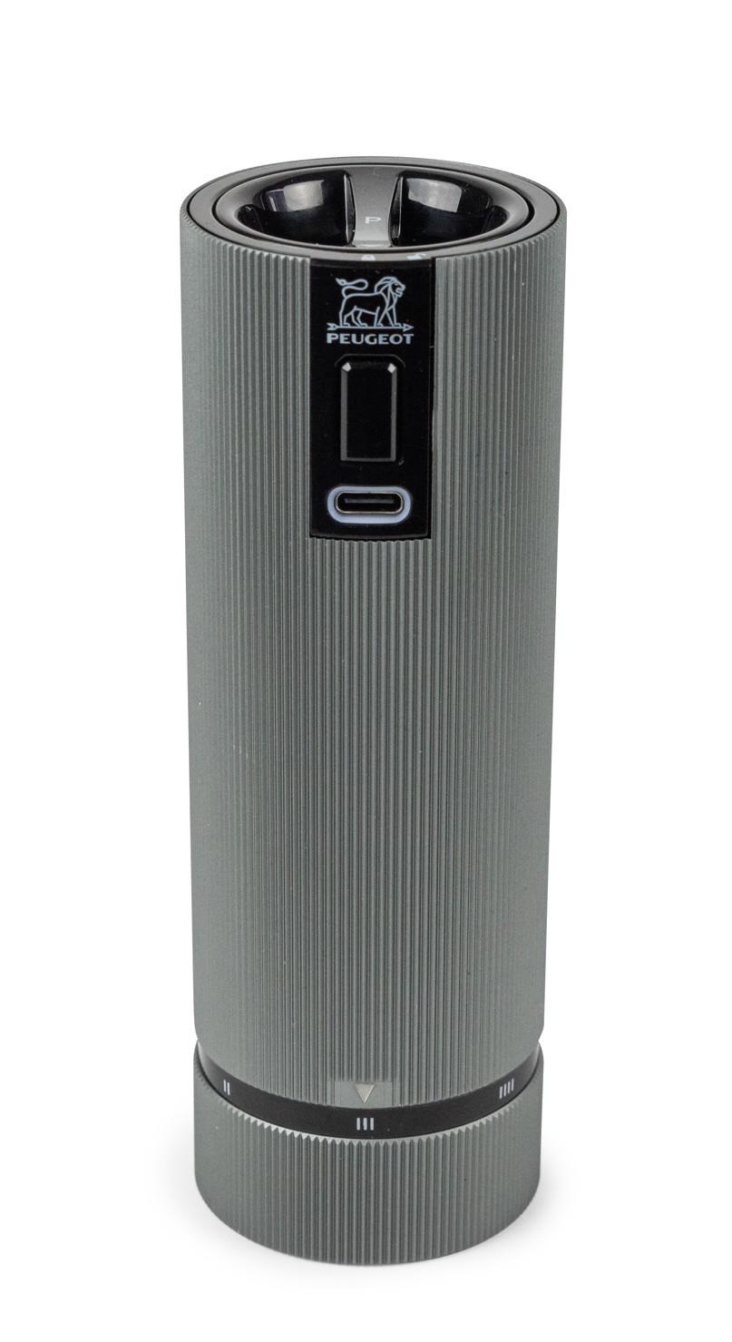 Elektrický dobíjací mlynček na korenie Line u´Select, 15 cm, karbónová