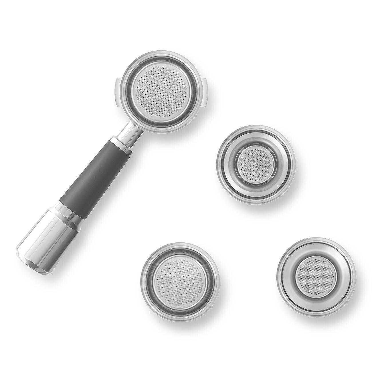 Ručný pákový kávovar Minipro espresso EMC02, čierna